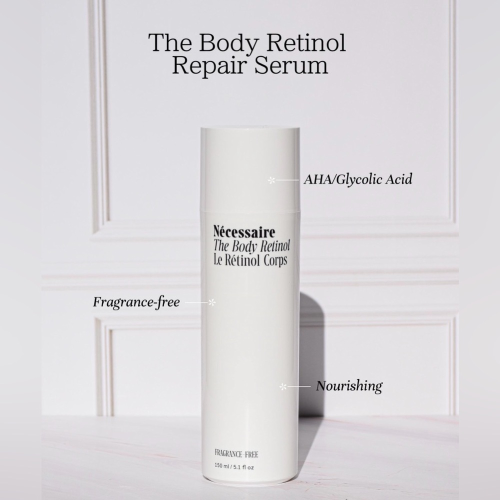 Necessaire The Body Retinol Overnight Repair, 5.1 fl oz/150 mL